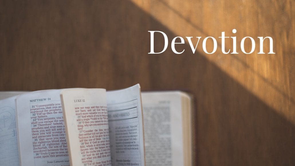 The open bible for devotion